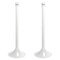 Mr. Chain White Light Duty Stowable Stanchion, 2PK 93501-2 - alternate 1